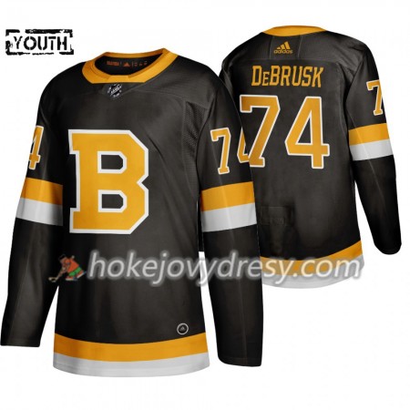 Dětské Hokejový Dres Boston Bruins Jake DeBrusk 74 Adidas 2019-2020 Černá Authentic